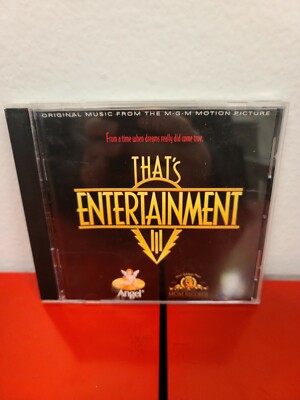 THAT'S ENTERTAINMENT III 3 - Original Motion Picture Soundtrack Movie CD