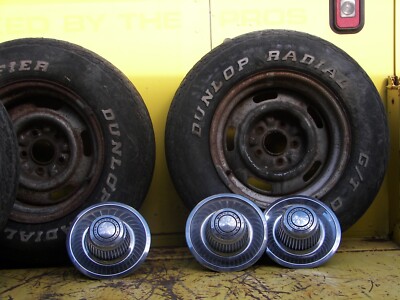 4) OEM 1969-1982 Corvette AZ Kelsey Hayes 15x8 Rally Wheels *SAME