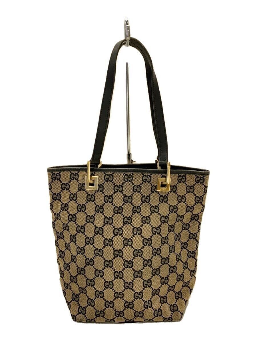 GUCCI tote bag GG canvas brown 002 1099 002058 Used | eBay GUCCI tote bag GG canvas brown 002 1099 002058 Used | eBay