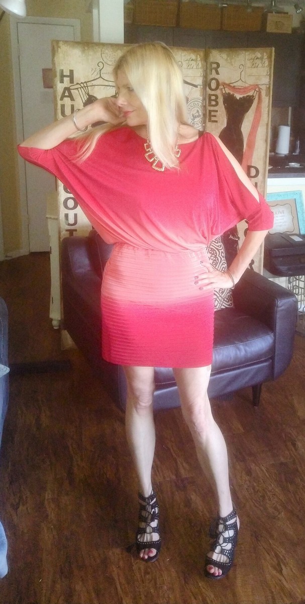Bebe Red Sexy Bodycon Dress -NWT $178 Size 4 | eBay