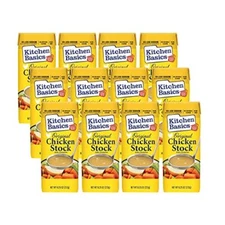 Kitchen Basics Original Chicken Stock 12 Pack 8.25 Oz Gluten Free Low Sodium