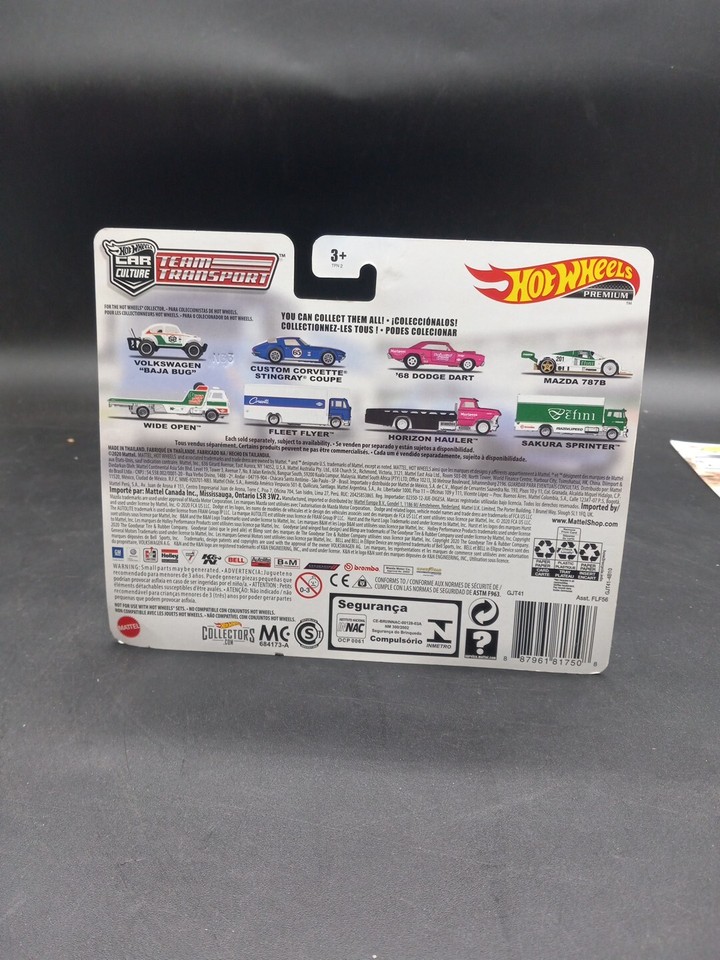 Hot Wheels Car Culture Team Transport Custom Corvette Stingray Coupe