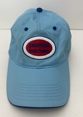 Saratoga Horse Race Hat Vintage Saratoga Springs, Distressed Cap, Horse Racing Hat  main image 2