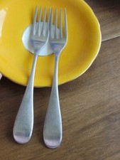 New IKEA Behagfull 2 Salad Forks 6 3/4  Satin...