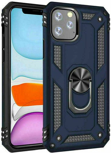For iPhone SE 12 11 Pro XS Max X XR 7 8 Plus Heavy Duty Wallet Armor Case Cover - Foto 19 di 21