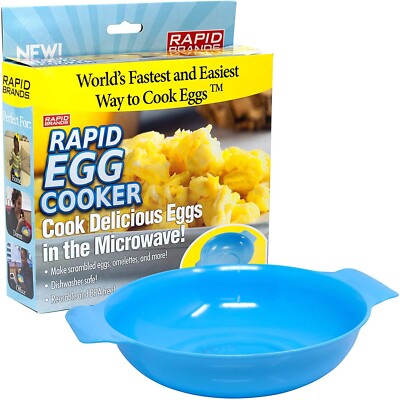 Rapid Brands Rapid Egg Cooke Microwave for Scrambled Eggs & Omelettes