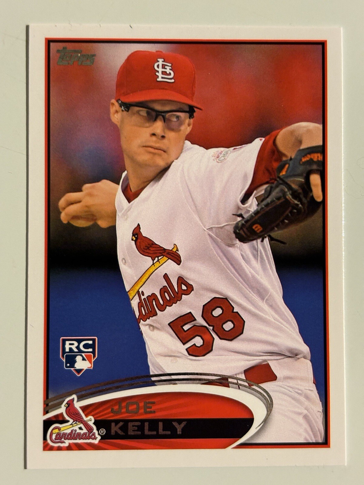 2012 Topps Update Joe Kelly RC St. Louis Cardinals #US242