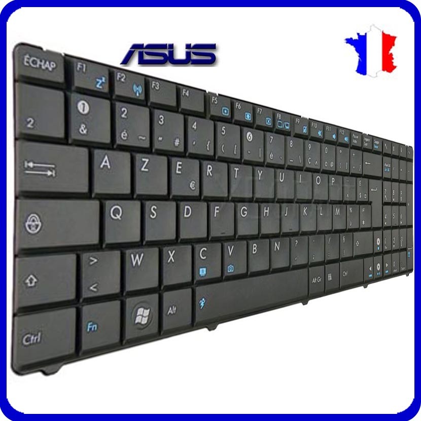 Clavier AZERTY Français Original Asus - Réf. V0306BIAK1 - Neuf Sous Emballage - Pour PC Asus