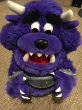 Don  t Free Freddy Purple Monster Talking Plush Spin Master 2001 TESTED WORKING