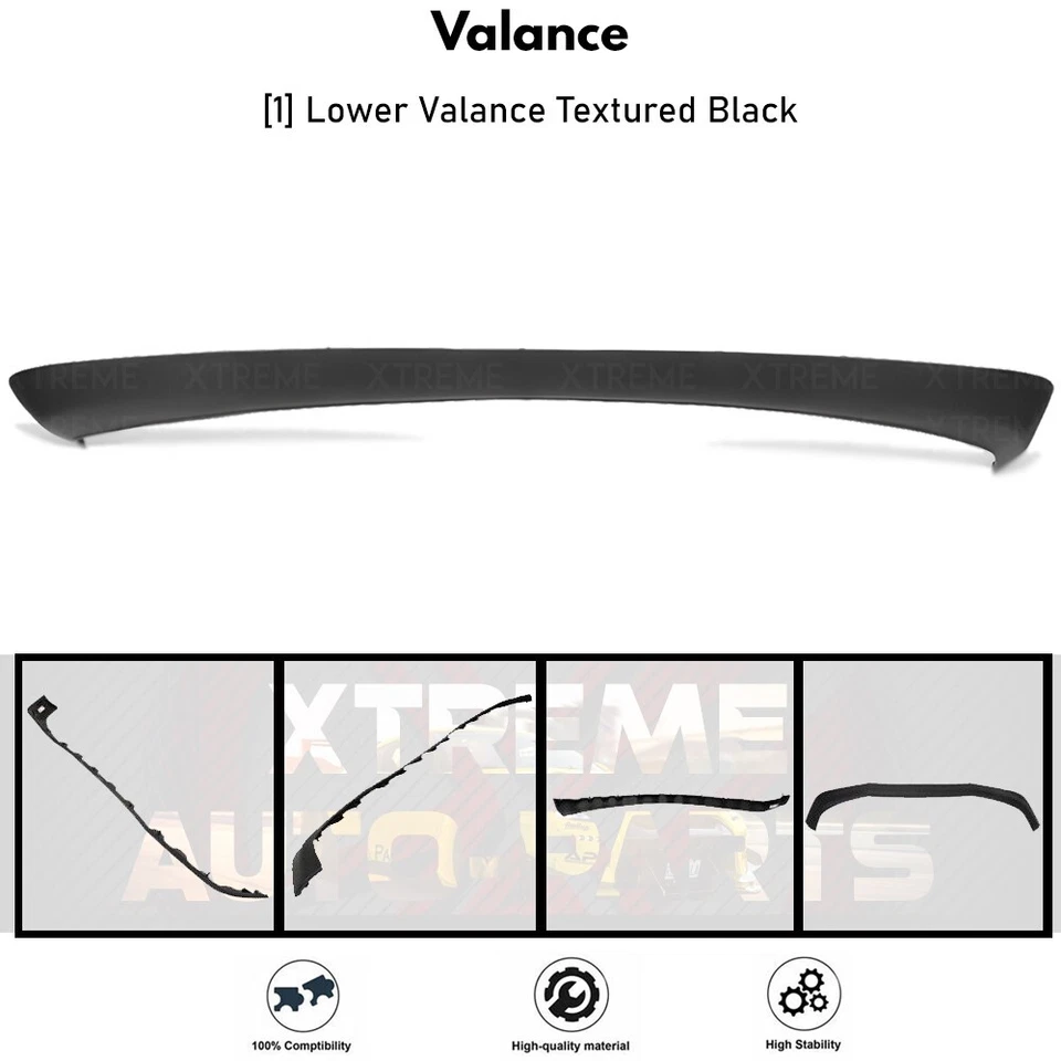 Front Lower Valance For 2003-2017 Chevrolet Express & GMC Savana 1500 2500 3500 Foto 2 de 4