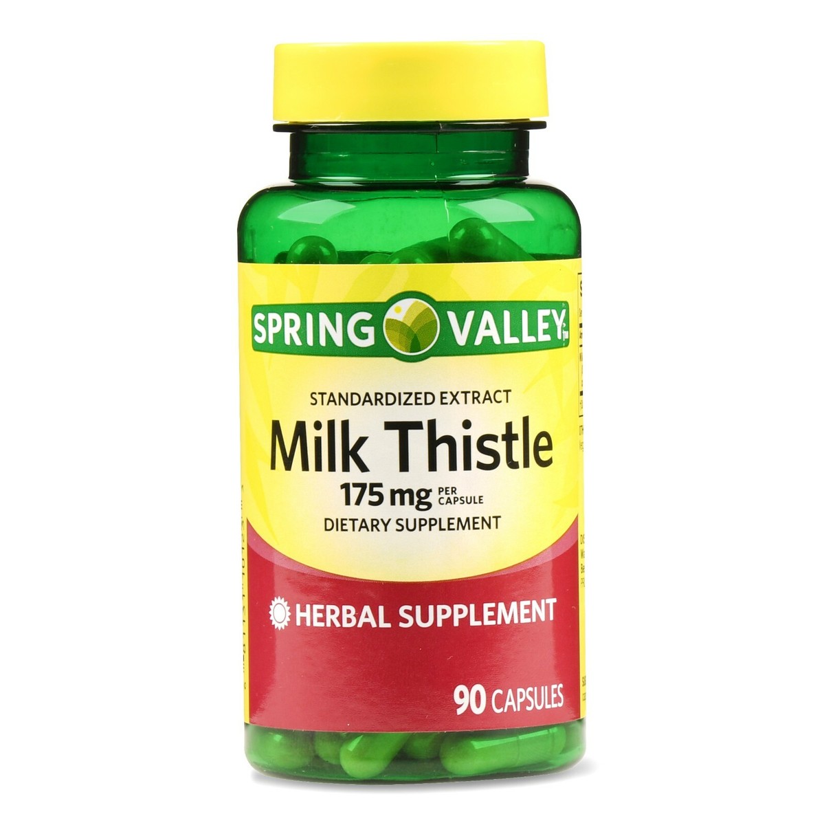 Spring Valley Milk Thistle Extract Capsules, 175 mg, 90