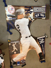 Derek Jeter MVP Yankees 42 x 62 FATHEAD Real ...