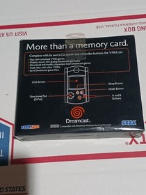Sega Dreamcast Visual Memory Unit VMU Model HKT-7000 OEM Smoke Blue (NEW