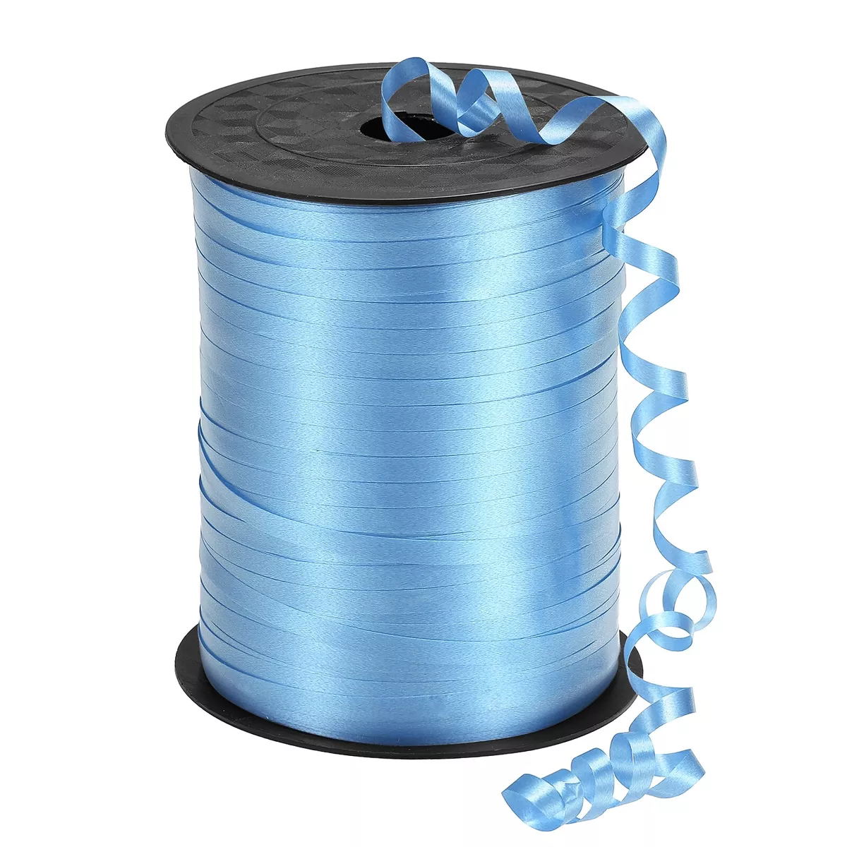 Curling Ribbon Crimped Balloon String Metallic 3/16 500 Yards Light Blue