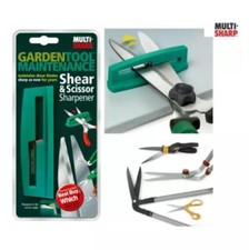 Garden Tool Sharpener Shear Household Scissors Sharpening Tool Multi Sharp 