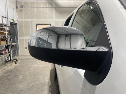 2009-13 Chevy Avalanche 1500 Pass RH Right Chrome Heated Power Fold Door Mirror