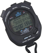 495 Stopwatch   Professional 100-Lap Digital Timer, Countdown Interval Tracker,