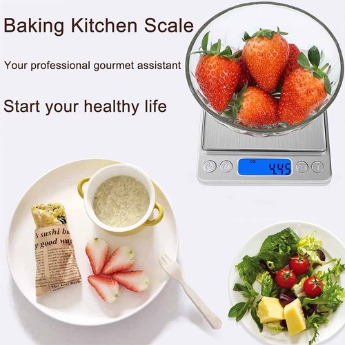 Digital Pocket Scale 3000g x 0.1g Jewelry Gold Gram Herb Karat Weight - Picture 9 of 9