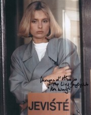 MARYAM D´ABO signed Autogramm 20x25cm JAMES BOND in Person autograph COA