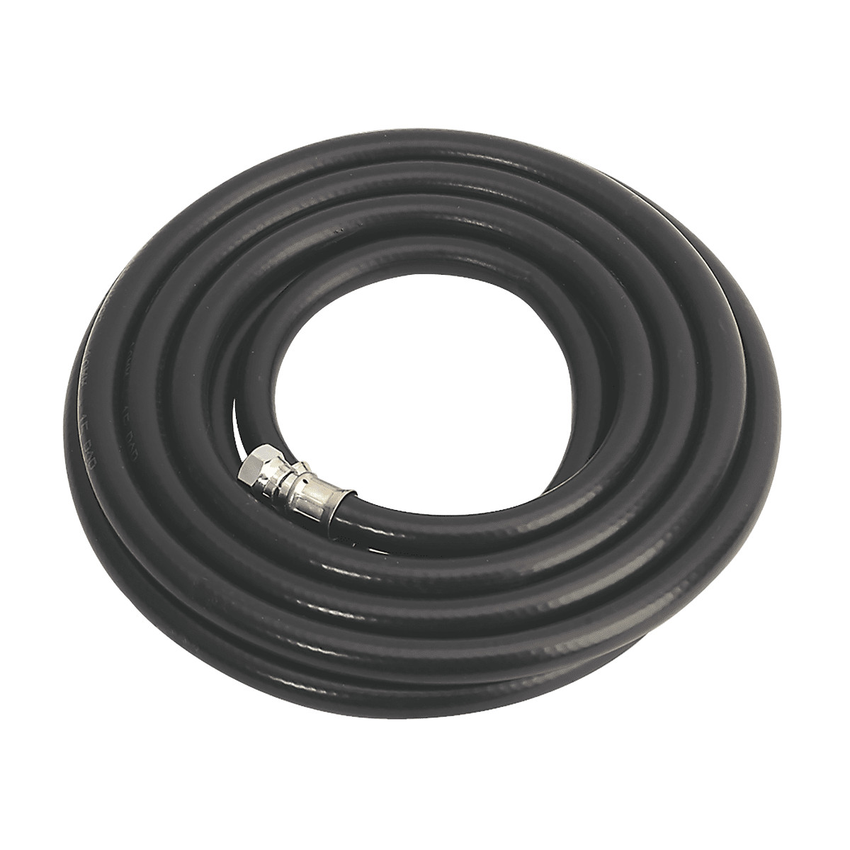 Sealey AH5RX-38 Heavy-Duty Air Hose with 1/4""BSP Unions 5m x 10mm