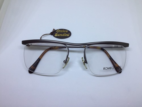 ROMEO GIGLI RG55 GUNS occhiali da vista vintage originali grigio unisex  glasses | eBay