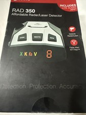 Cobra Electronics Rad 350 Radar and Laser Detector With Life Alert App