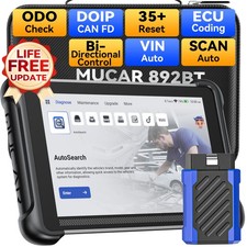 MUCAR 892BT Bidirectional OBD2 Scanner Diagnostic ECU Coding Key Programming