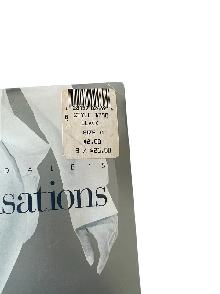 Pantimedias Bloomingdales Modern Sensations Lycra Control Transparente Negras Talla C Foto 3 de 4