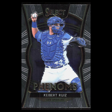 Keibert Ruiz #PH-21 2020 Panini Select Phenoms Los Angeles Dodgers Baseball Card