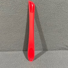 Red Silicone Dual End Spatula & Spoon Flexible Kitchen Baking Tool 9.75"