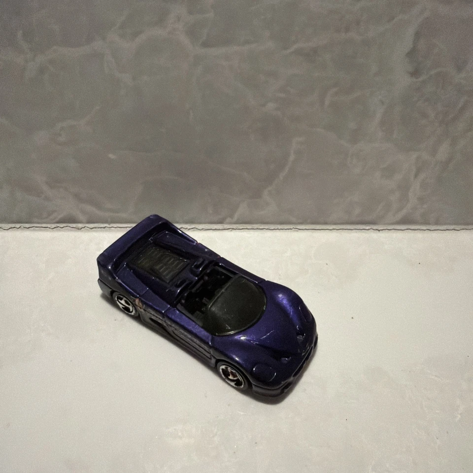 Vintage Hot Wheels - 96 Ferrari F50 - Stunt Machines - Purple Team Leader 1:64 - Image 3 of 4