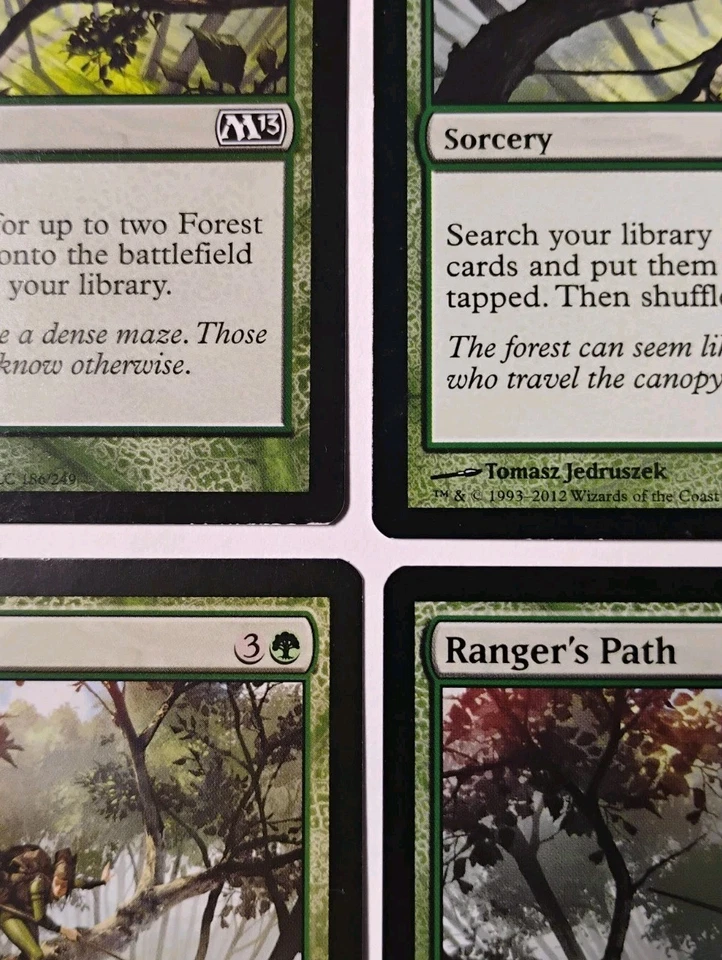 4x Ranger's Path MTG, Magic 2013 (M13), LP - Image 3 of 3