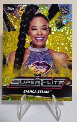 2021 Topps WWE Superstars SuperElite Yellow #SE6 Bianca Belair