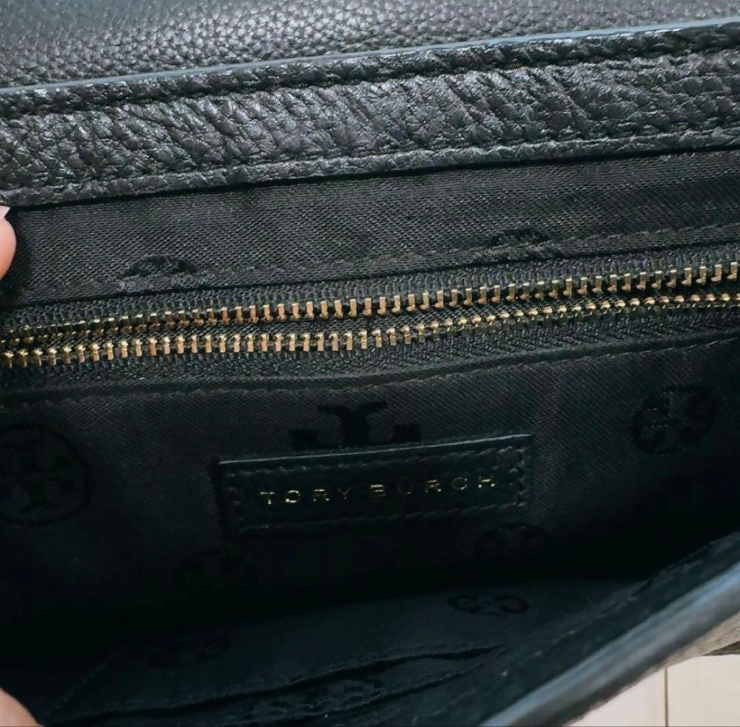 Tory Burch Chain Crossbody Shoulder Bag Leather Black Women's From Japan thumbnail 16