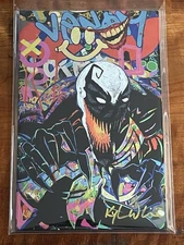 1:1 REMARK Venom METAL Cover LTD 15 Signed by Kyle Willis w/COA Dork Graffiti #1