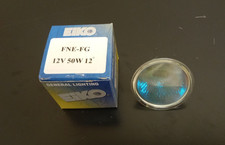 FNE Eiko 50w MR16 12v 12 deg 2-Pin Base Dichroic Green Lens 2-Pack