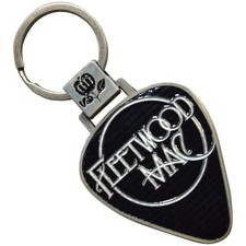 Fleetwood Mac Classic Logo Guitar Pick Keyring Keychain