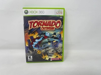 Tornado Outbreak Xbox 360 Game COMPLETE w/ Manual TESTED KONAMI RARE OOP tested