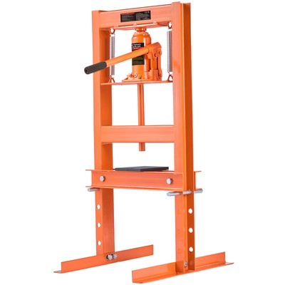 #ad Hydraulic Shop Press 6 Ton with Press Plates H Frame Benchtop Press Stand $90.99