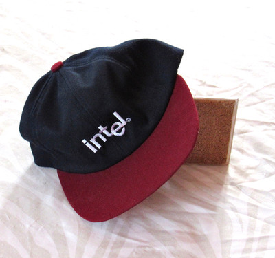 Vintage New Intel Computer Embroidered Baseball Cap Hat SnapBack Made in USA