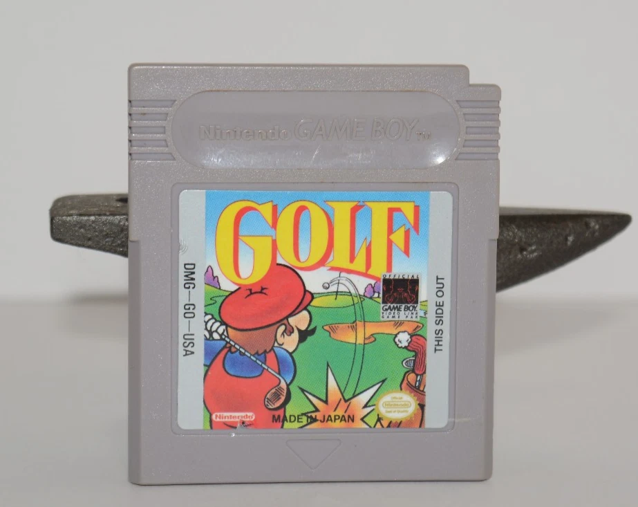 GOLF (Nintendo Game Boy, 1990) - Tested WORKS - Authentic