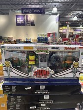 NECA STUMP AREA PRESENTS TEENAGE MUTANT NINJA TURTLES 4PK STUMP WRESTLING