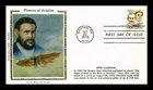 US COVER WRIGHT BROTHERS AIR MAIL FDC OTTO LILLIENTHAL COLORANO SILK CACHET
