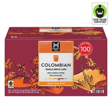 Member's Mark Colombian Medium-Dark Roast Coffee Pods (100 ct.) 40.56 oz