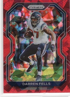 2020 Panini Prizm - Darren Fells #78 Red Ice Prizm