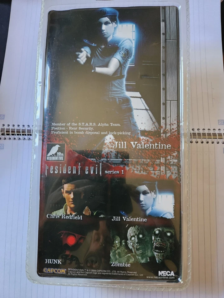 Resident Evil 10 Aniversario Jill Valentine NUEVO COMO NUEVO RARO SELLADO Foto 2 de 2