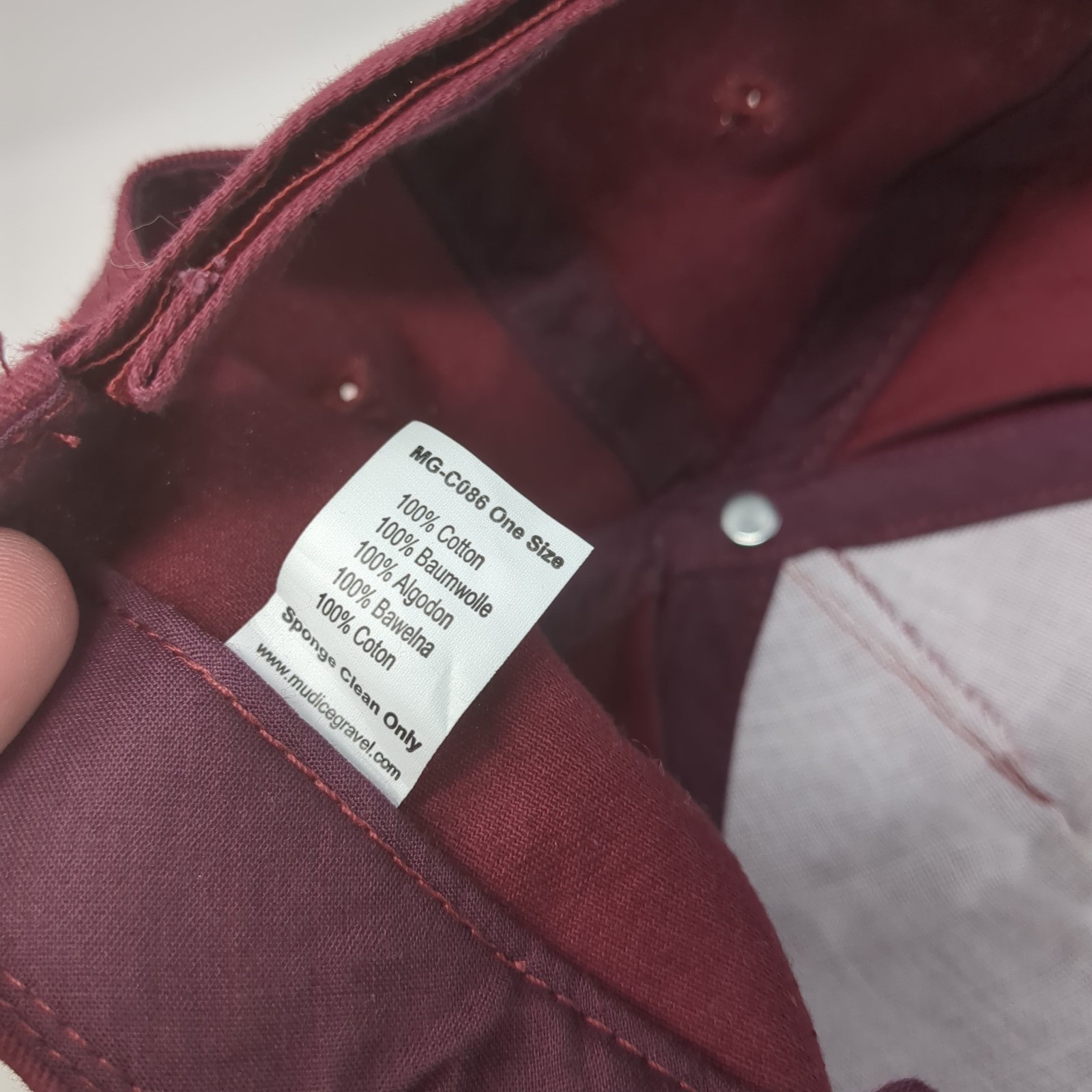 Showfur Strapback Hat Solid Red One Size Adjustab… - image 9