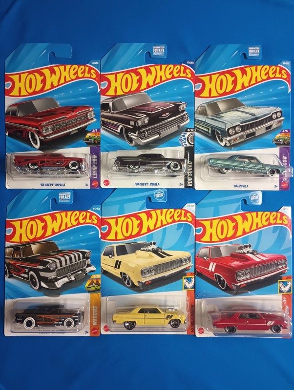 Hot Wheels Chevy Impala Lot