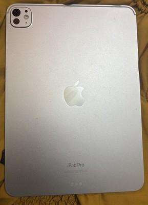 Apple iPad Pro 11'' M4 5th Gen Silver WiFi 5G 256GB 100% Battery selling the part