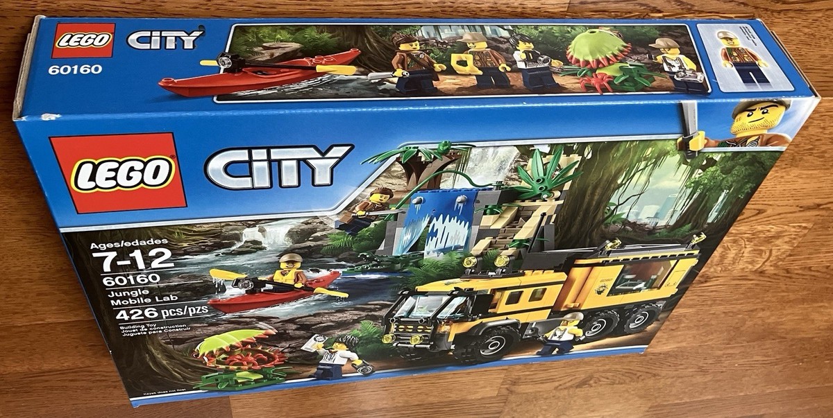 LEGO CITY: Jungle Mobile Lab (60160) New in Sealed Box
